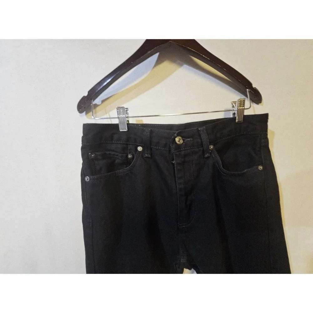 Levi's 505 Regular Fit Jeans - Black, 32Wx30L Mens‎